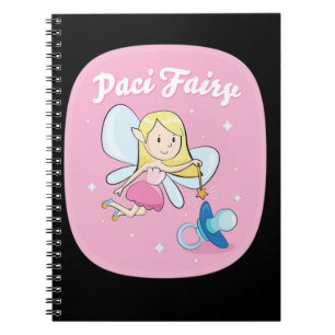59.Schnuller Fairy for Girls Niedlich Paci Fairy G Notizblock