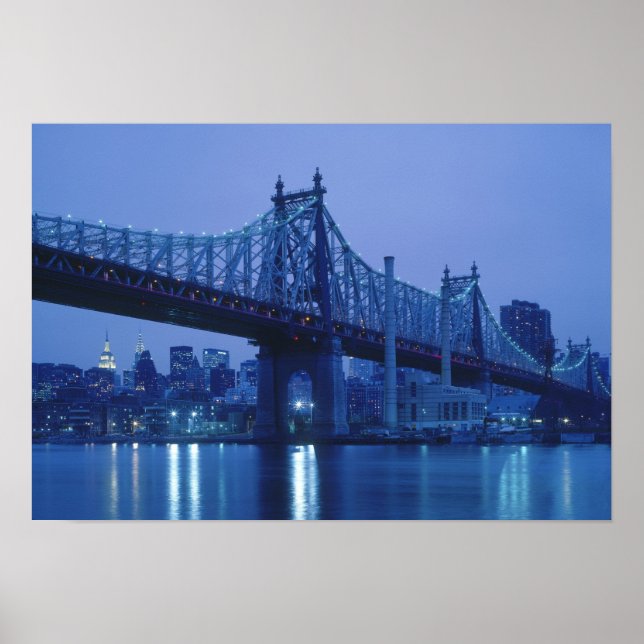 59th Street Bridge, New York, USA Poster (Vorne)