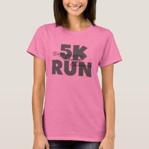 5.000 Lauf des grünen Sports T-Shirt