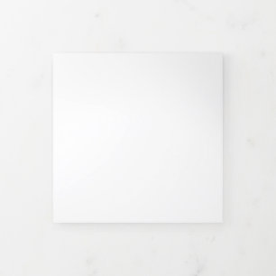 5,25" quadratisch, vertikale Trifold-Letter-Falzun Dreifach Gefaltete Einladung