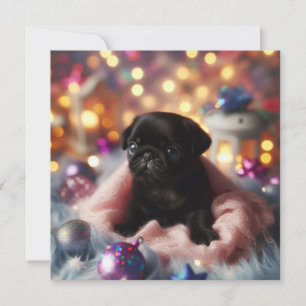 5,25" x 5,25 Feiertags-Flat-Karte Feiertagskarte