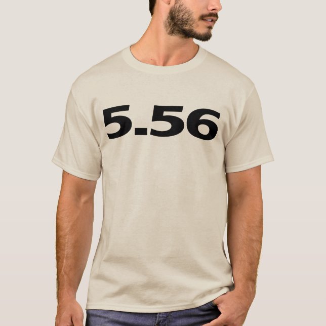 5,56 Gewehr AR15 T-Shirt (Vorderseite)