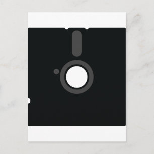 5.5-Diskette Postkarte