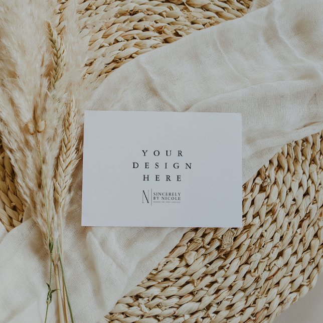 5,5 x 4,25" Kartendruck Dankeskarte (Von Creator hochgeladen)