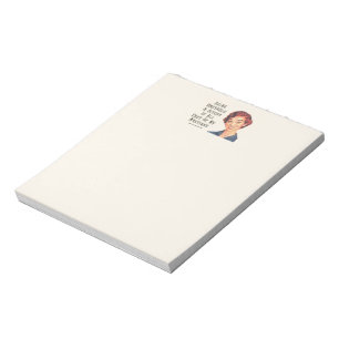 5,5" x 6" Notizblock - 40 Seiten