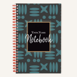 5,5" x 8,5" anpassbares SpiralNotebook & Journal Notizbuch