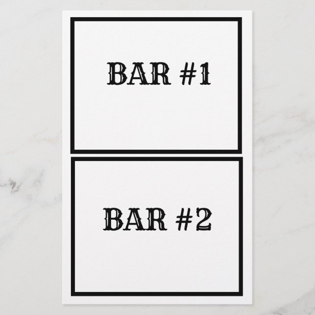 5,5" x 8,5" Flyer für Süßwarenwrappern (Vorne)