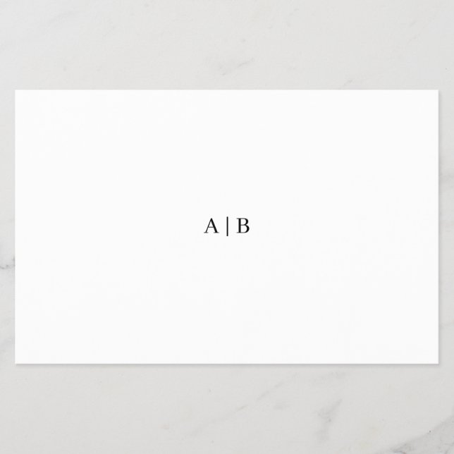 5,5" x 8,5" Flyer-Papier Flyer (Vorne)