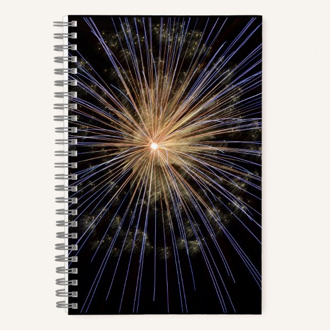 5,5" x 8,5" SpiralNoteboot Notizbuch (Vorderseite)