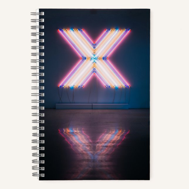 5,5" x 8,5" SpiralNoteboot Notizbuch (Vorderseite)