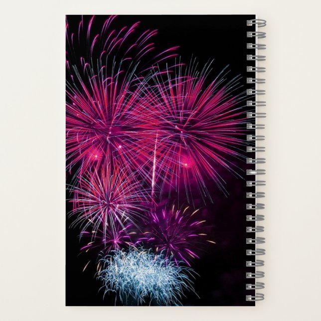 5,5" x 8,5" SpiralNoteboot Notizbuch (Rückseite)
