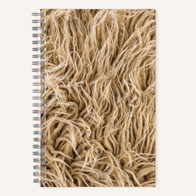 5,5" x 8,5" SpiralNoteboot Notizbuch (Vorderseite)