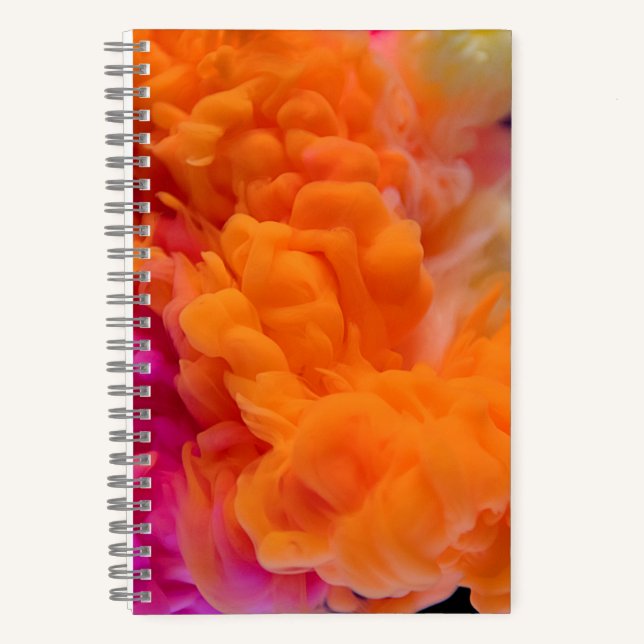 5,5" x 8,5" SpiralNoteboot Notizbuch (Vorderseite)