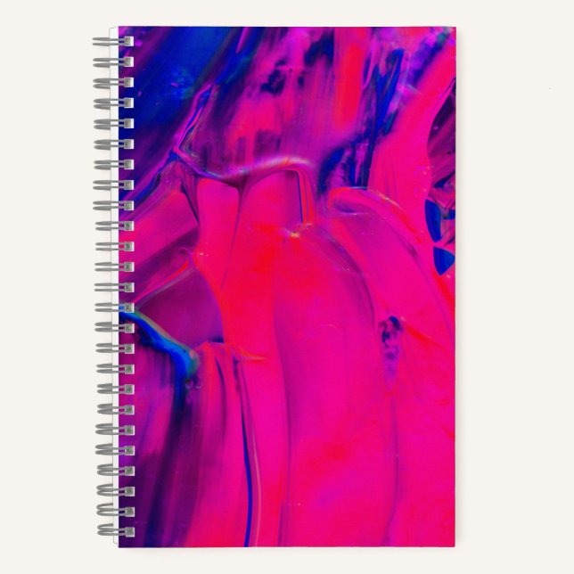 5,5" x 8,5" SpiralNoteboot Notizbuch (Vorderseite)