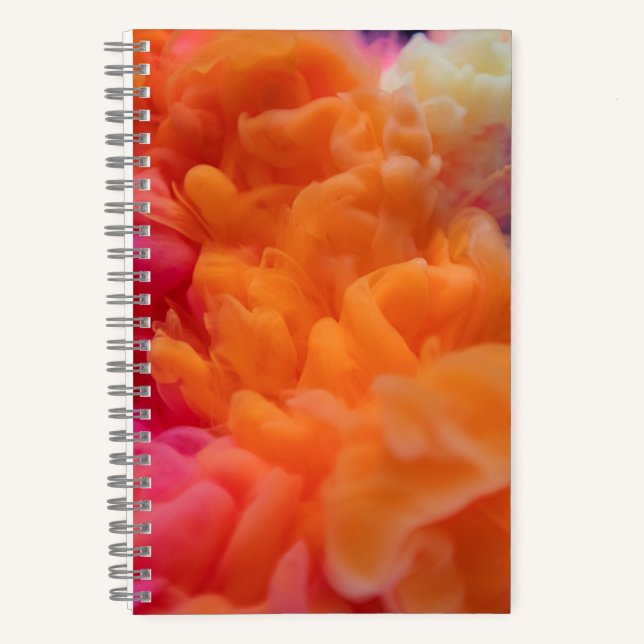 5,5" x 8,5" SpiralNoteboot Notizbuch (Vorderseite)