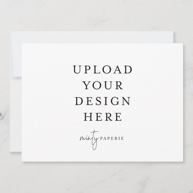 5,5 Zoll x 7,5 Zoll Einladung - Landschaft (Vorderseite)