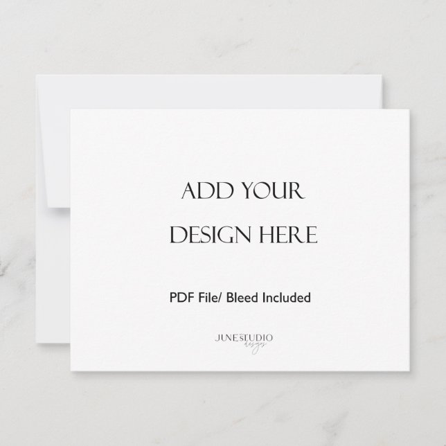 5,5x4,25" Landschaftskartendruck Mitteilungskarte (Vorderseite)