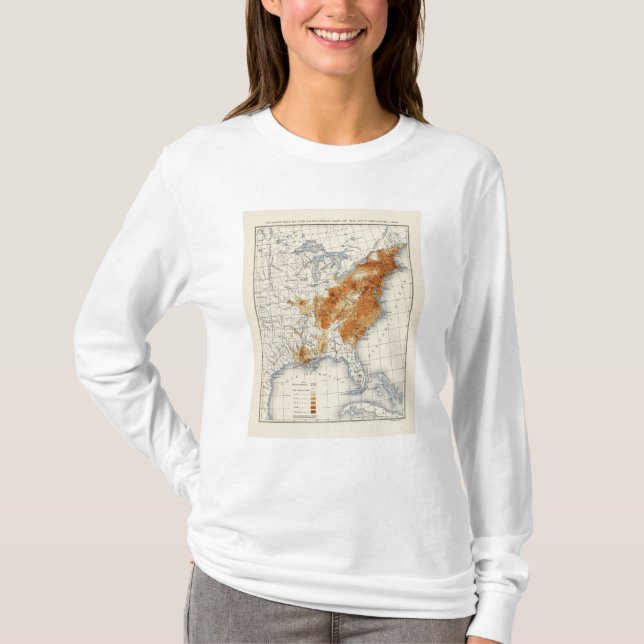 5 Bevölkerung 1820 T-Shirt (Vorderseite)