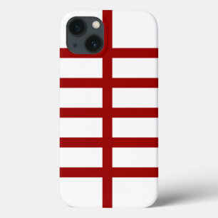 5 Bisted Red Lines Case-Mate iPhone Hülle