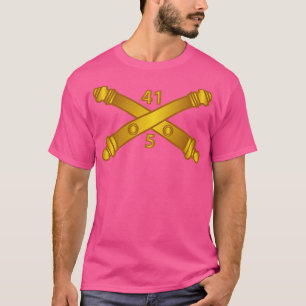 5. Bn 41. Artillerie mit Zweig X T-Shirt