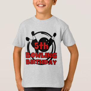 5. Bowling Geburtstagsgeschenke T-Shirt