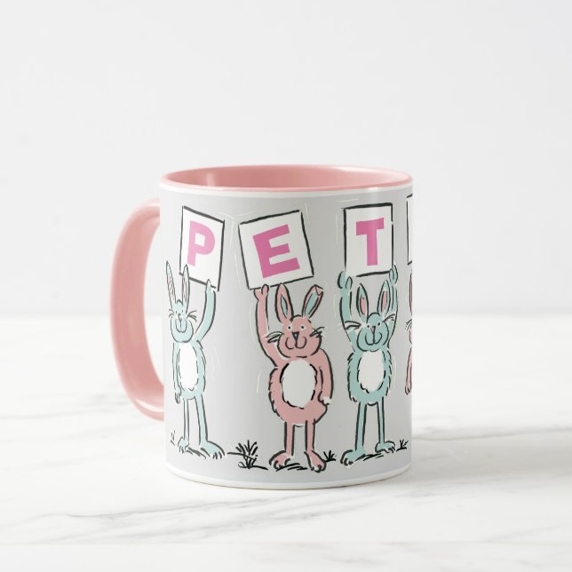 5 Buchstabenbezeichnung mit Fun Kanbits Tasse (Vorderseite Links)