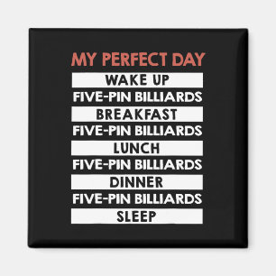 5-Button-Billard-Spieler - mein perfekter 5-Button Magnet