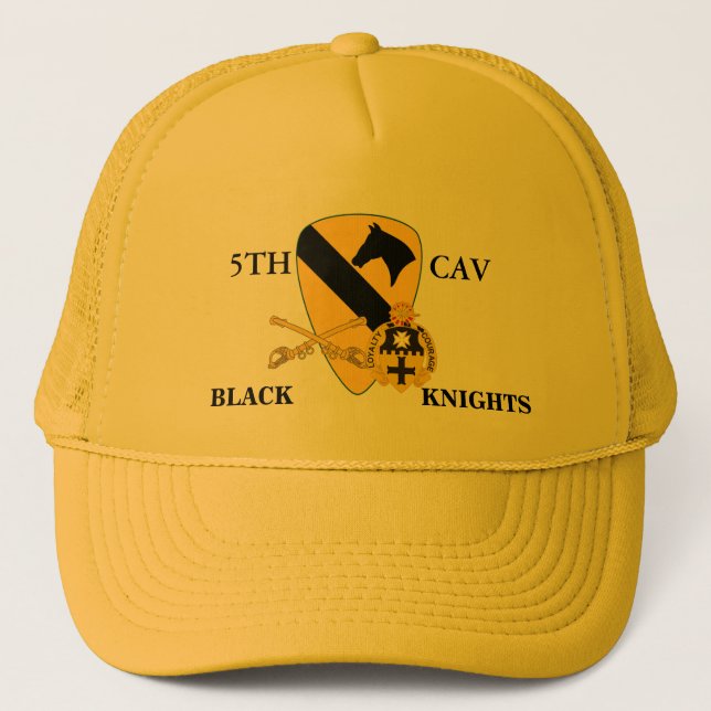 5. CAVALRY REGY 1. CAVALRY DIV HAT TRUCKERKAPPE (Vorderseite)