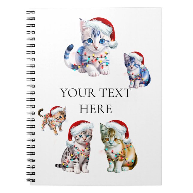 5 Christmas Kitts Notizblock (Vorderseite)