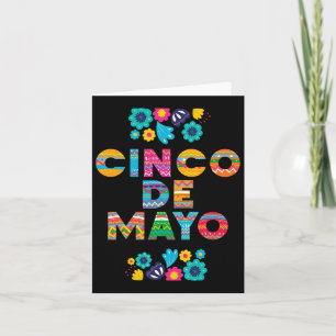 5 De Mayo Cinco De Mayo Sombrero Maraca Karte