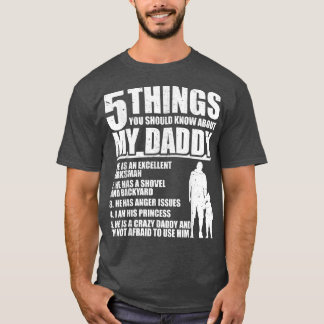 5 Dinge, die du über mein Papa-Shirt für f wissen  T-Shirt