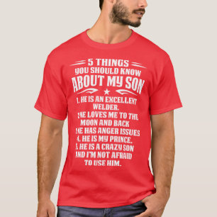 5 Dinge über Welder Son Proud Welder T-Shirt