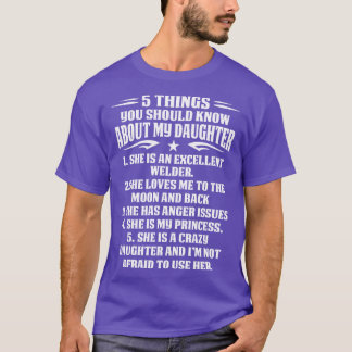 5 Dinge über Welder Tochter Proud Welder T Shir T-Shirt