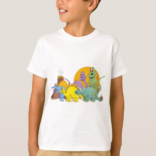 5 Dinosaurier-Freunde T-Shirt