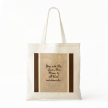 #5 Doppel Quote Tasche - BuddhaToday V1 - Rose n'