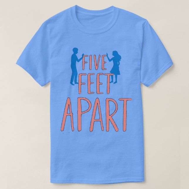5 Feet Apart Triblend T-Shirt (Design vorne)