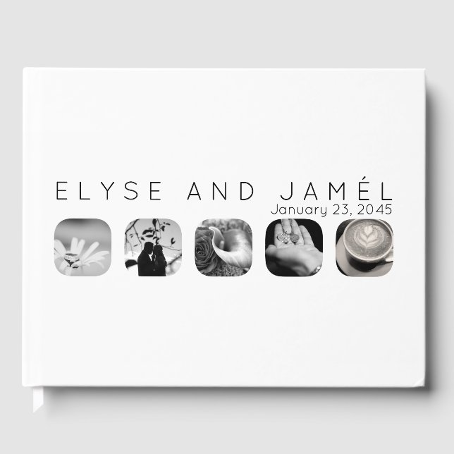 5-Fenster-Gästebuch Gästebuch (Vorderseite)