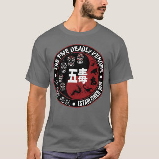 5 Five Deadoms Kung Fu Cult Classic Movie for T-Shirt