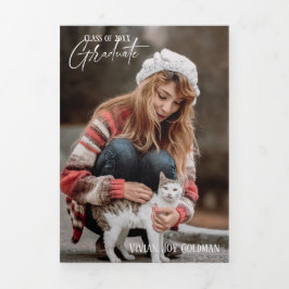 5 Foto Bohemische Dreifache Abschluss-Karte Dreifach Gefaltete Urlaubskarte