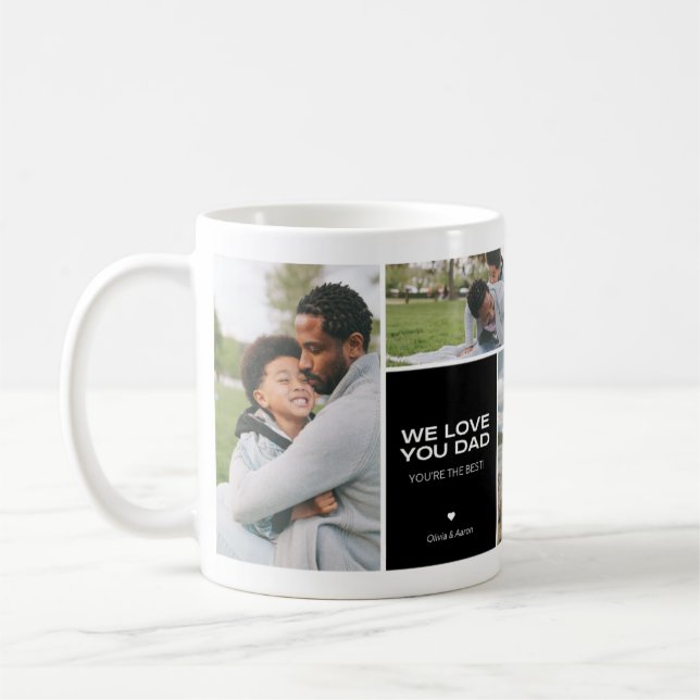 5 Foto Collage Coffee Tasse (Links)