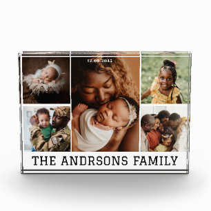 5-Foto-Collage des Family-Foto-Blocks Fotoblock