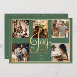 5 Foto Collage Joy Gold Weihnachten Weihnachtsfeie