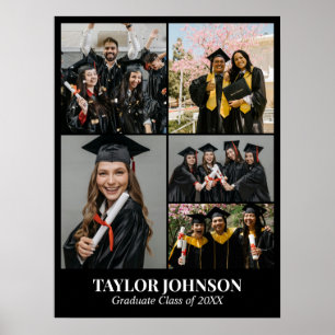 5 Foto-Collage Personalisiertes Bildraster Absolve Poster
