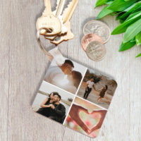 5 Foto Custom Collage Personalisierter Schlüsselan