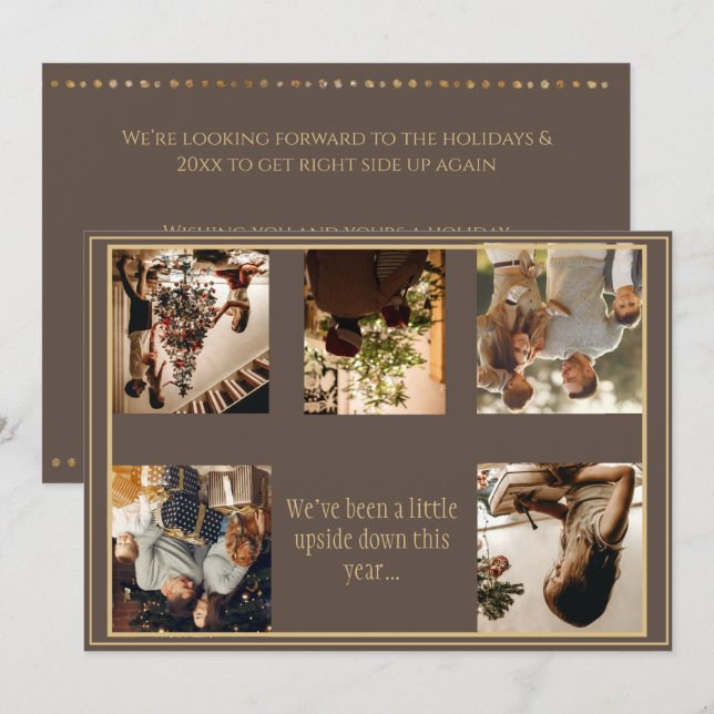 5 Foto Kollage Ab Weihnachten Weihnachten Weihnach (Vorne/Hinten)