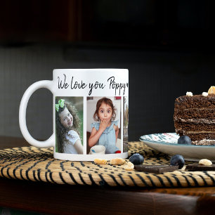 5 Foto Liebe Sie Poppy Happy Vatertag 2023 Kaffeetasse