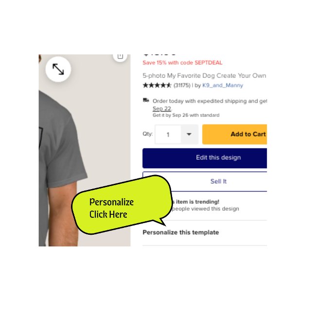 5-Foto-mein Lieblingshund Erstellen Sie Ihren eige T-Shirt (Von Creator hochgeladen)