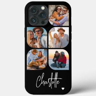 5 Foto Moderner Trendiger Einfacher Personalisiert Case-Mate iPhone Hülle