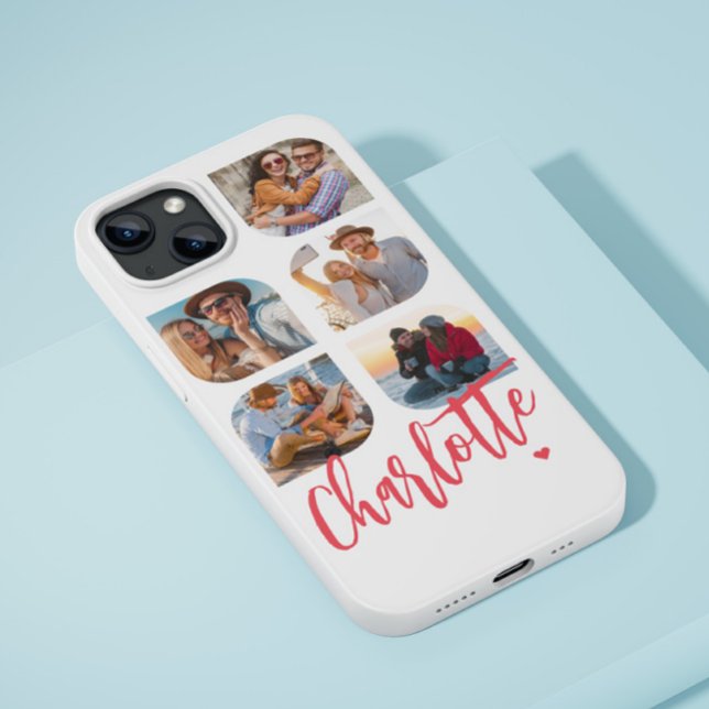 5 Foto Modernes Trendy Einfache Personalisierte Be Case-Mate iPhone Hülle (Von Creator hochgeladen)