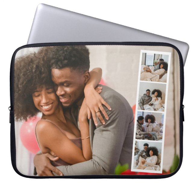 5-Foto-Stand Modernes Personalisiert Laptopschutzhülle (Vorderseite)